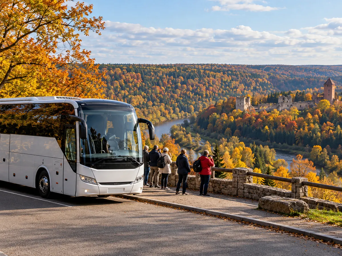 Sigulda & Gauja National Park Coach & Group Transport